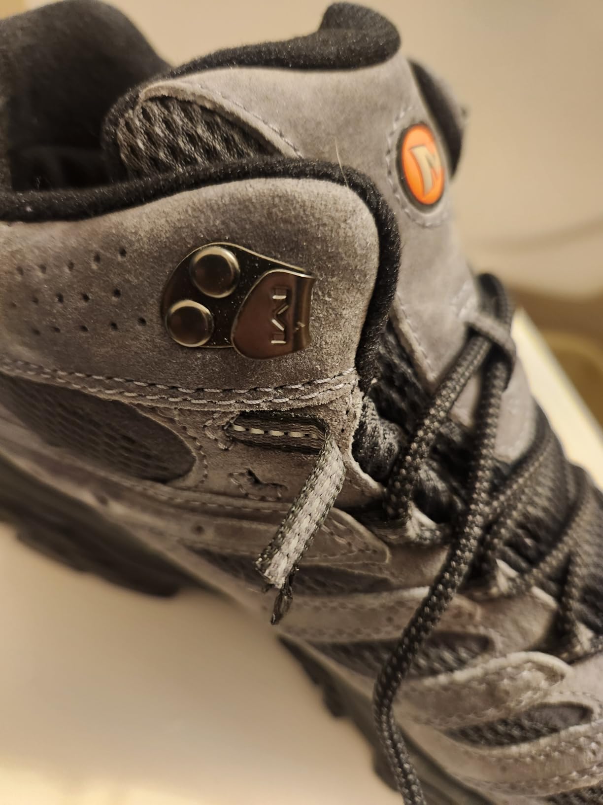 Merrell Men's Moab 3 Mid Waterproof Hiking Boots customer photo 2