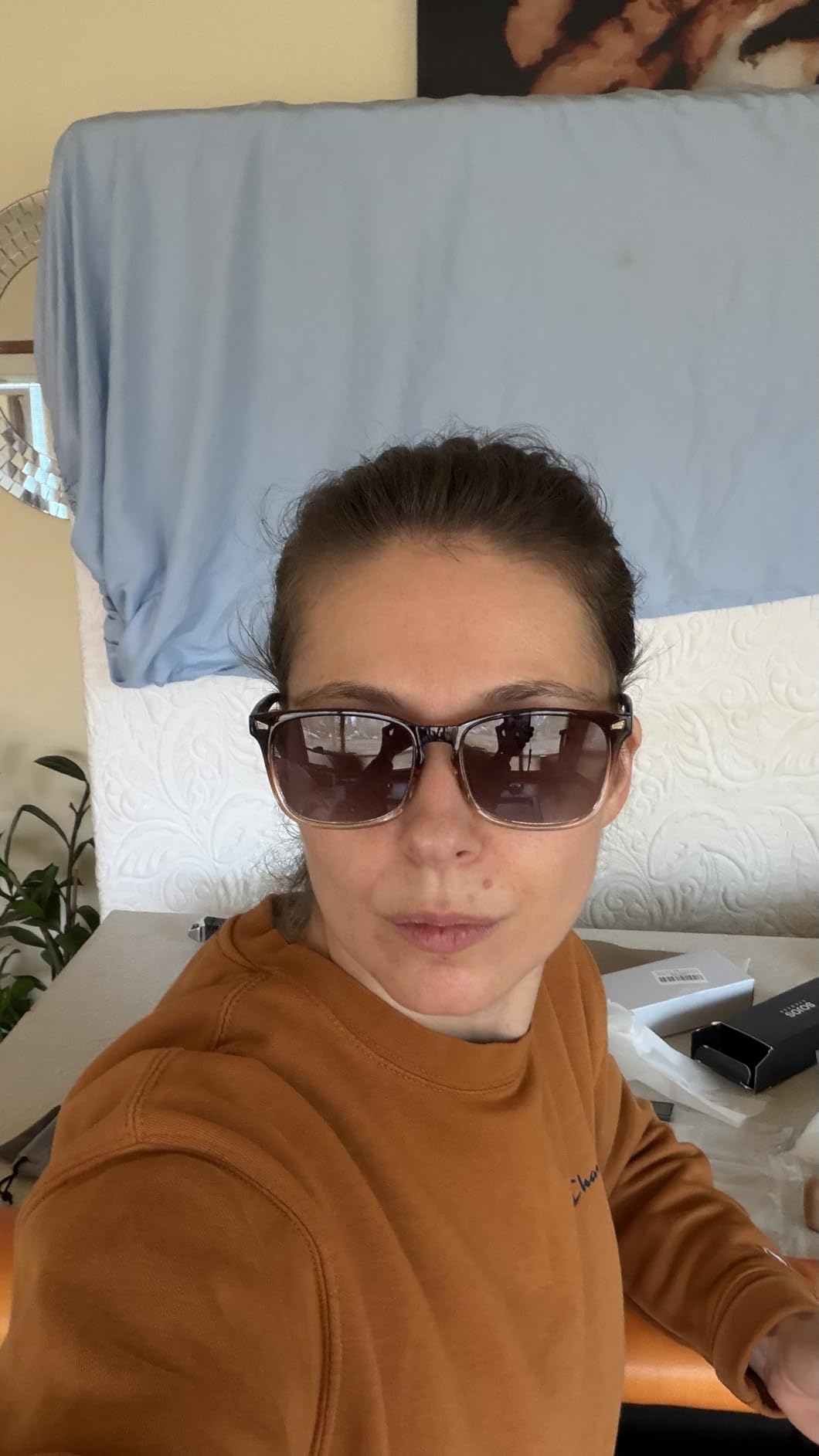 Polarized Sunglasses for Women Classic Retro Style UV400 Protection customer photo 2