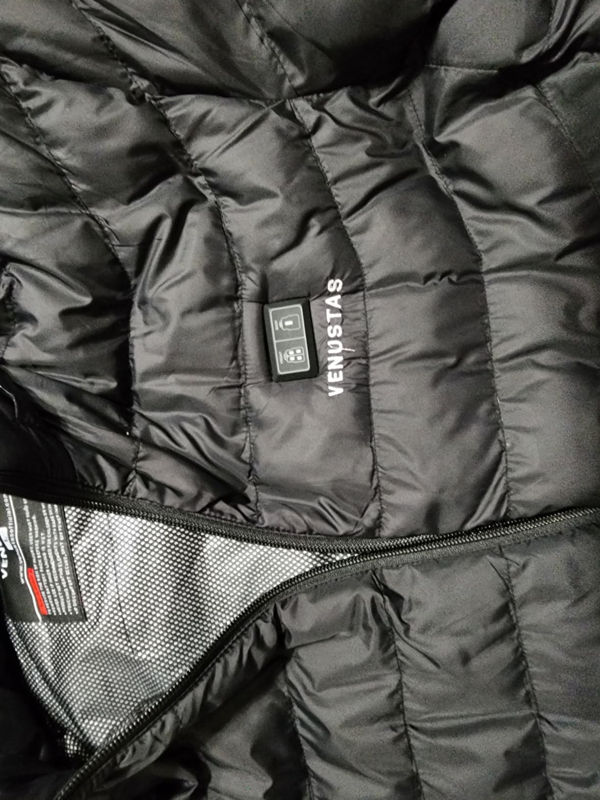 Venustas Unisex Dual-Control Heated Jacket, Water-resistant Heated Coat for Women and Men with Battery Included customer photo 2