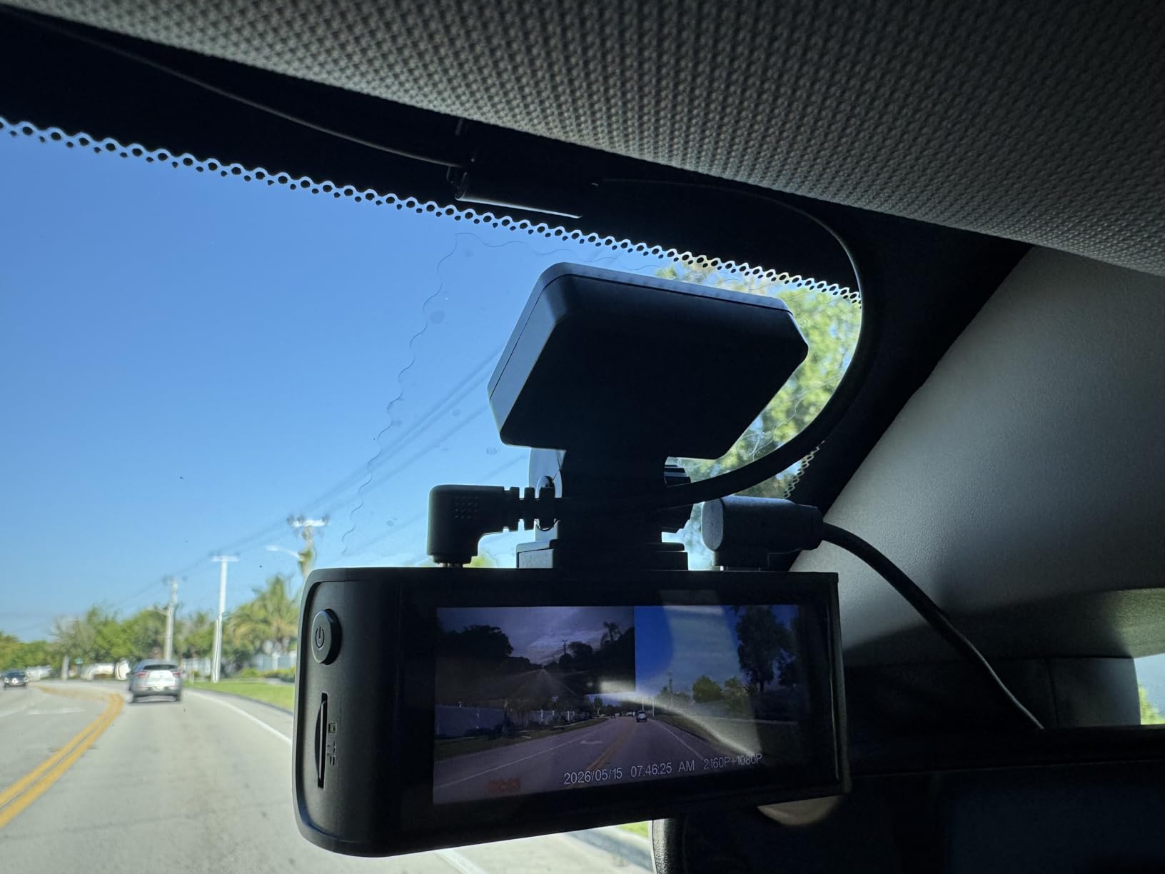 REDTIGER F7NP 4K Dash Cam Front Rear, STARVIS 2 Sensor, Free Card Included | 5.8GHz WiFi-20MB/s Download, WDR Night Vision, Wide Angle, G-sensor Incident Detection, 24H Parking Mode(Hardwire kit needed) customer photo 1