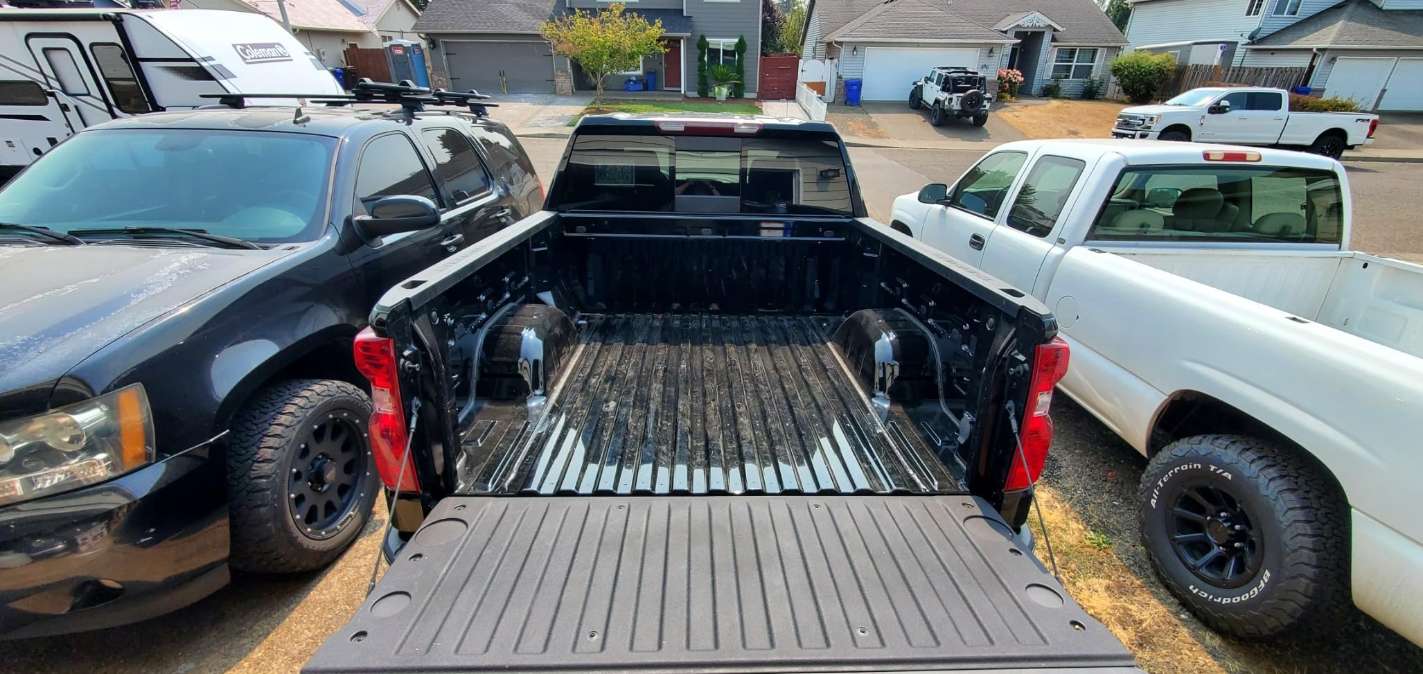 Rough Country Truck Bed Mat for Chevy Silverado & GMC Sierra 1500 (2019-2026) - Fits 5'10