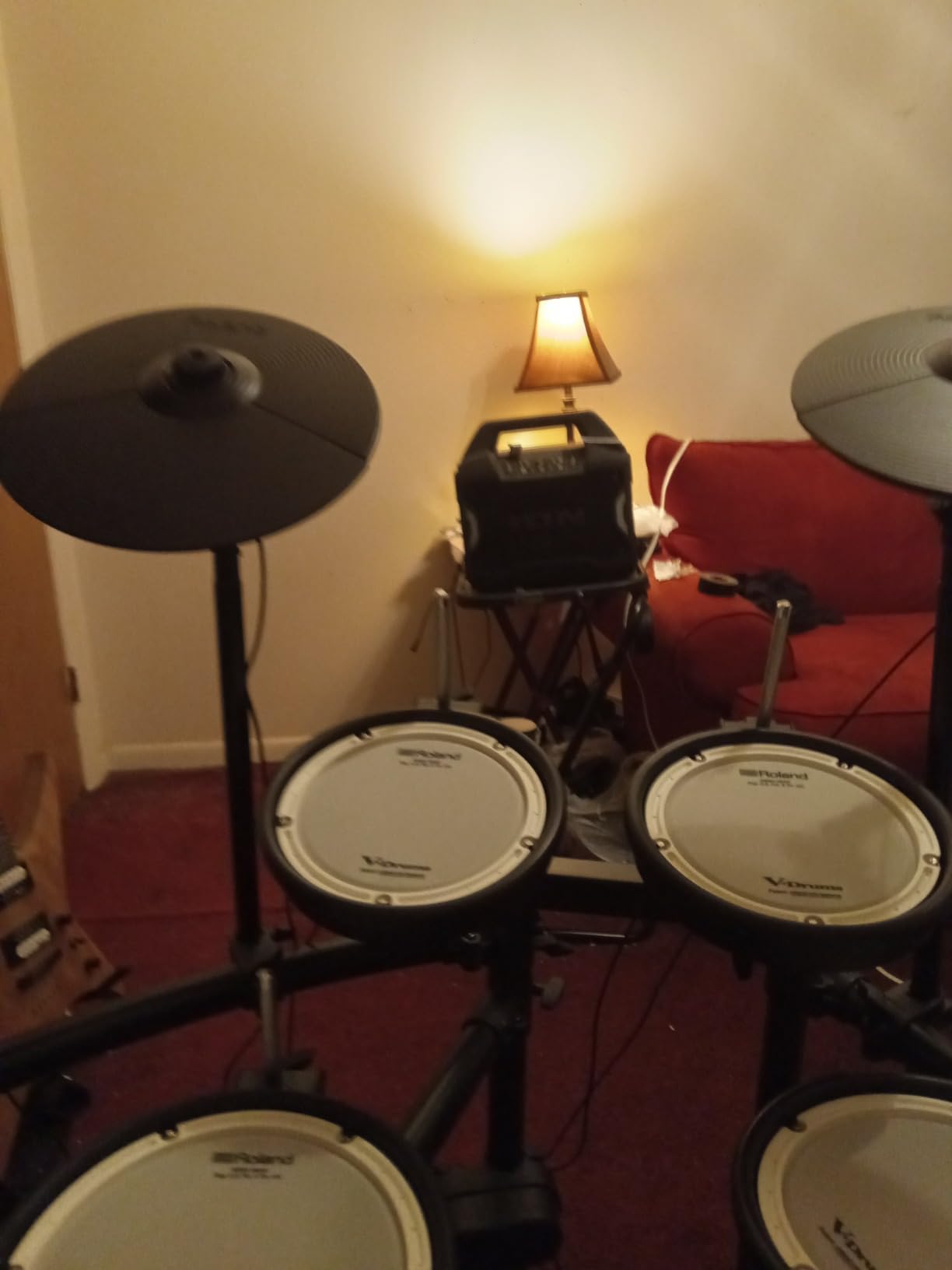 Roland TD-07DMK Electronic V-Drums Kit - Legendary Double-Ply All Mesh Head kit with superior expression and playability - Bluetooth Audio & MIDI - 40 FREE Melodics Lessons customer photo 1
