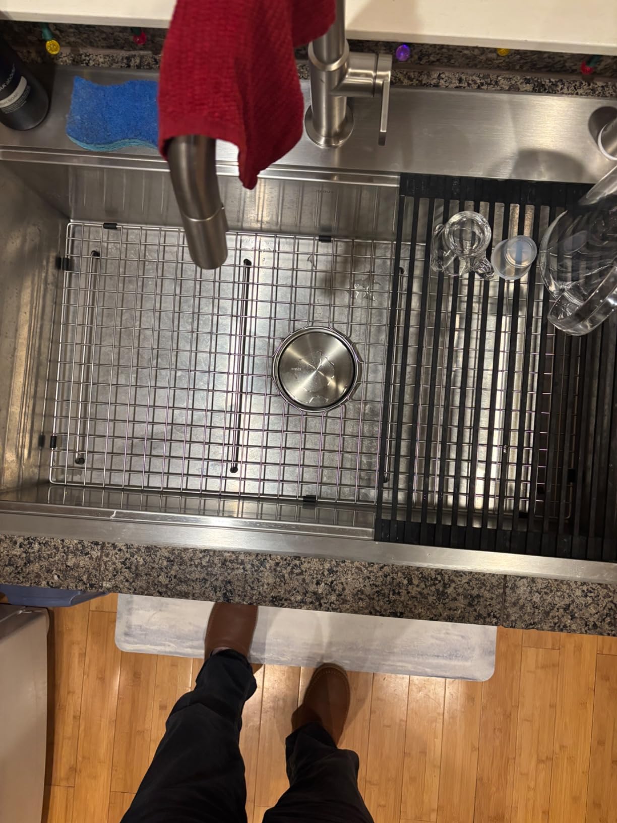 KRAUS Stainless Steel 33 in 16 Gauge Drop In Workstation Sink customer photo 1