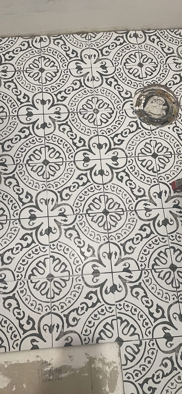 MSI La Paloma 8x8in Encaustic Glazed Porcelain Wall Floor Tile Flooring customer photo 1