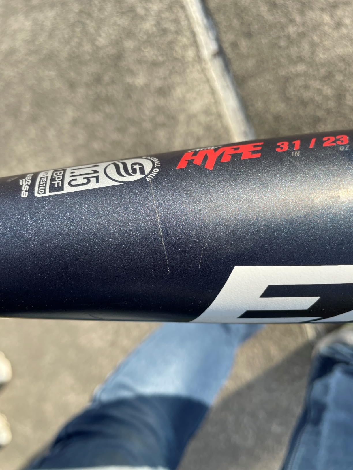 Easton HYPE Baseball Bat | USSSA | -8 / -10 Drop | 2 3/4