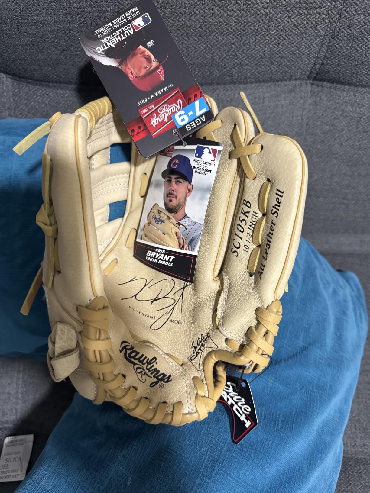 Rawlings | Sure Catch Baseball & Softball Glove | T-Ball, Youth & Adult Rec Models | Multiple Sizes & Styles customer photo 2