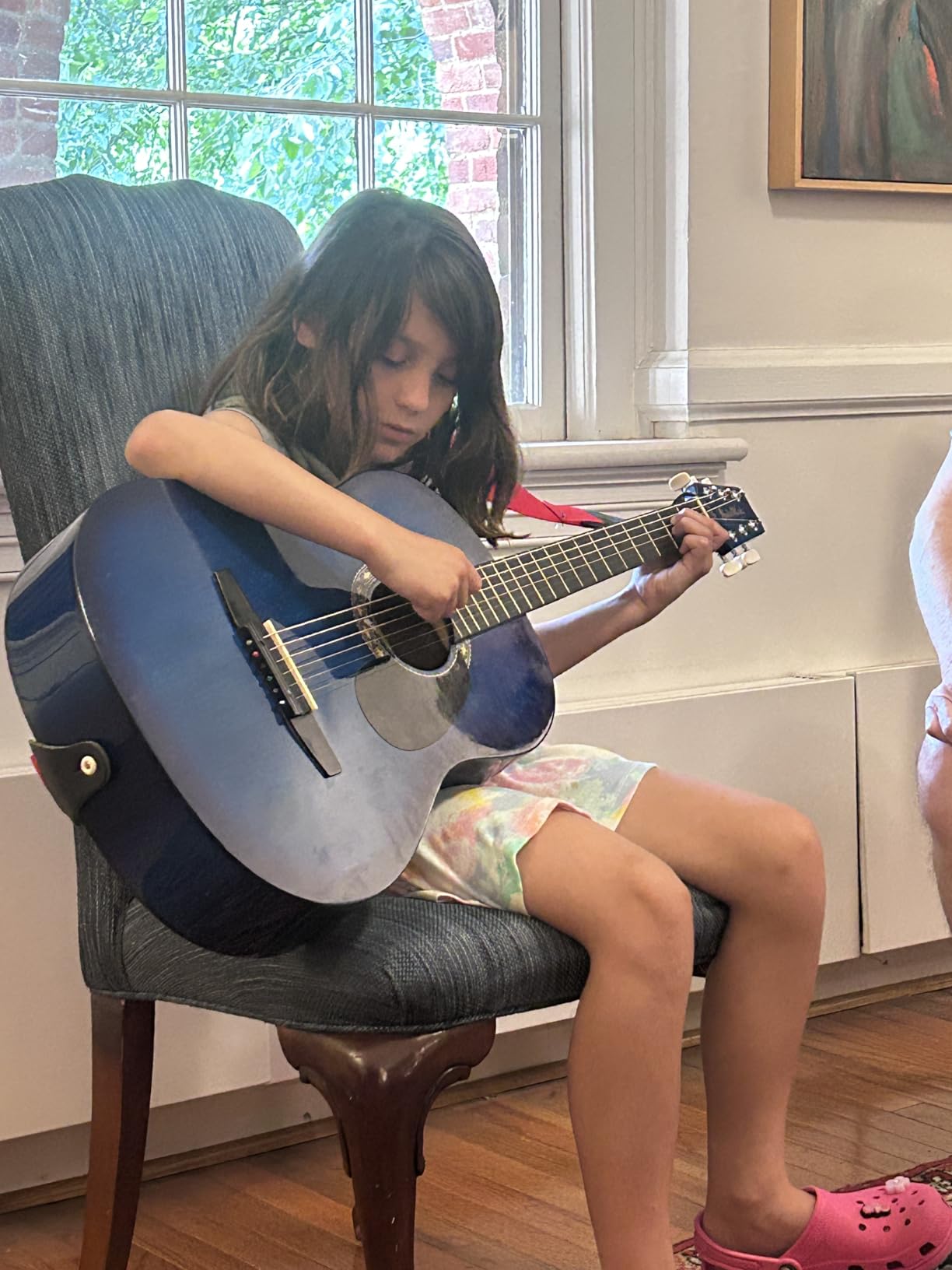 Fender California Standard Redondo Mini 3/4-Size Kids Acoustic Guitar - Sunburst Bundle with Gig Bag, Tuner, Strap, Picks, and Austin Bazaar Instructional DVD customer photo 1