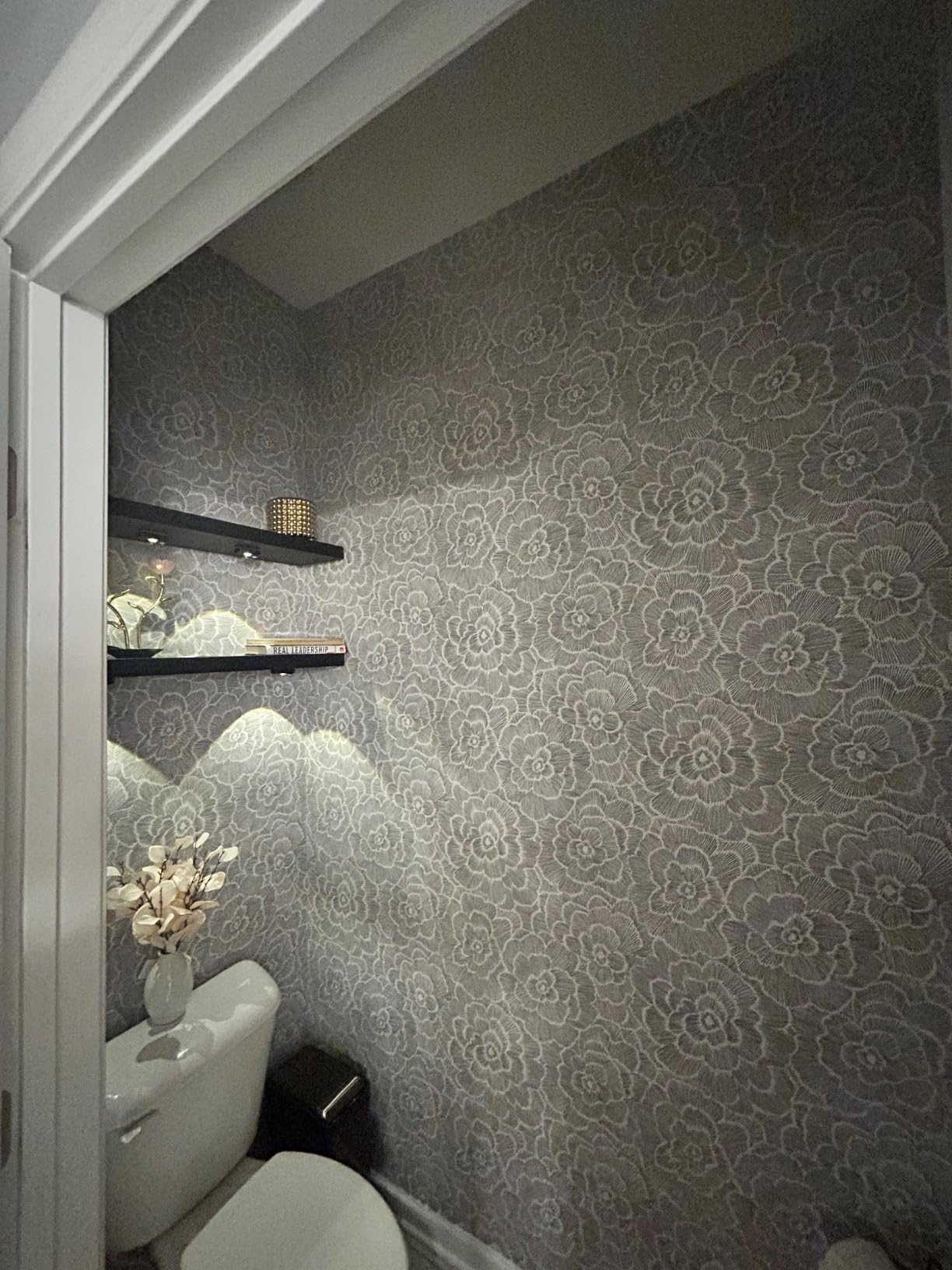 NuWallpaper by WallPops NUS4048 Saraya Peel & Stick Wallpaper, Blue customer photo 1