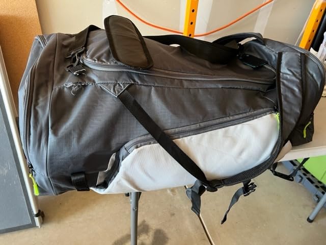 Lacrosse Bag Hybrid XL - Use as a Backpack or Duffel Bag, Holds 2 Sticks and All of Your Gear with a 75L Capacity customer photo 2