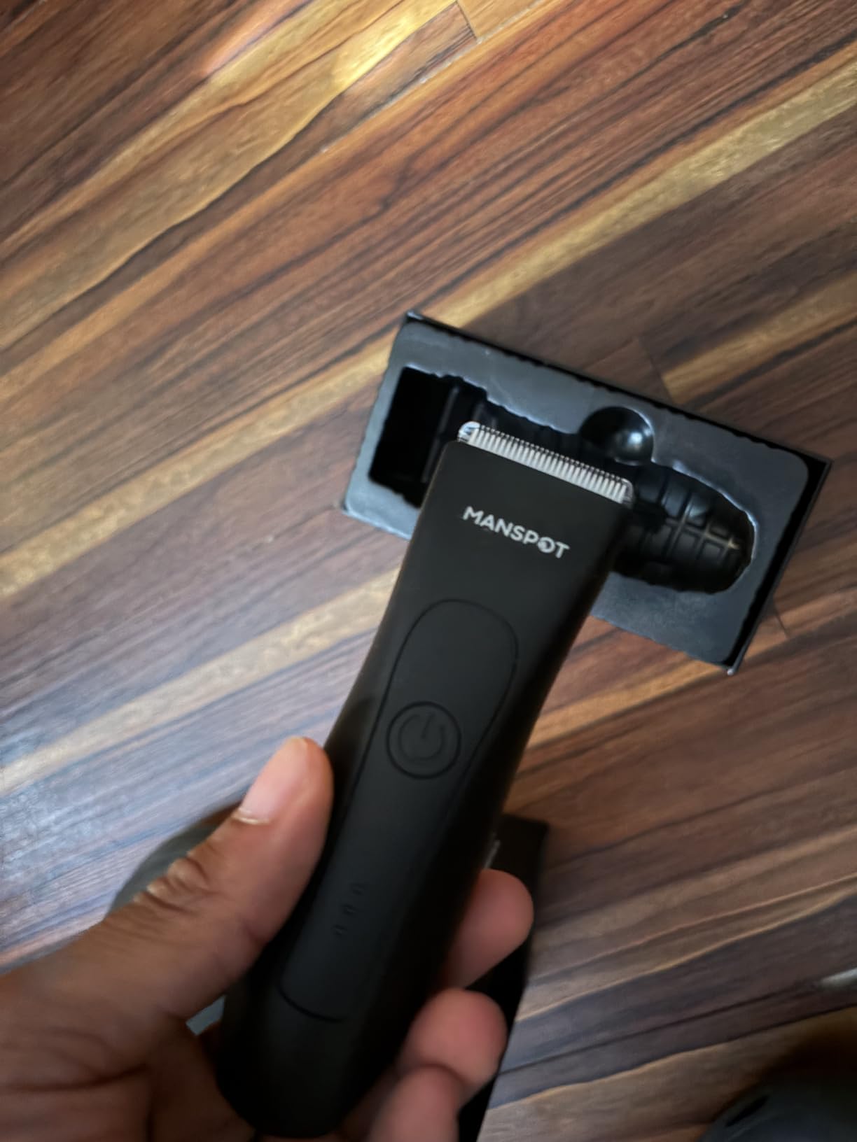 MANSPOT Manscape Groin & Body Hair Trimmer for Men, Electric Pubic Shaver customer photo 2