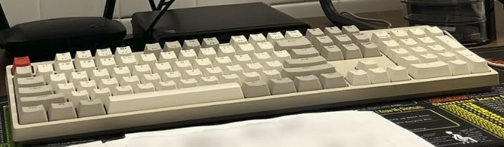 Keychron C2 Full Size Wired Mechanical Keyboard, Brown Switch, Retro | ABS keycaps, USB-C connection, Ergonomic support, Non-backlit design, Compatible with Mac Windows customer photo 2