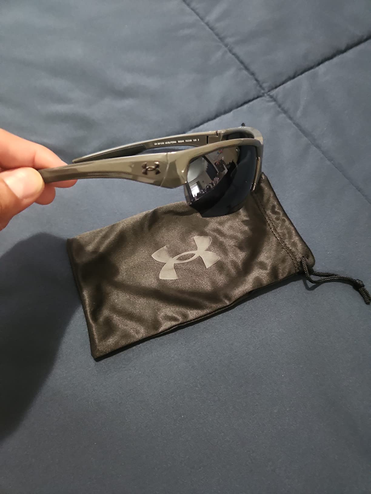 Under Armour mens Ua 0012/S Wrap Sunglasses customer photo 1