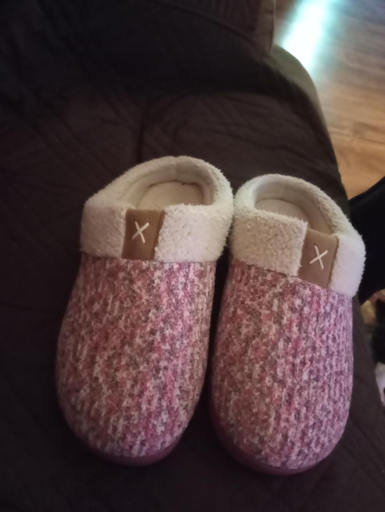 ULTRAIDEAS Women's Indoor Outdoor Slipper Memory Foam customer photo 2