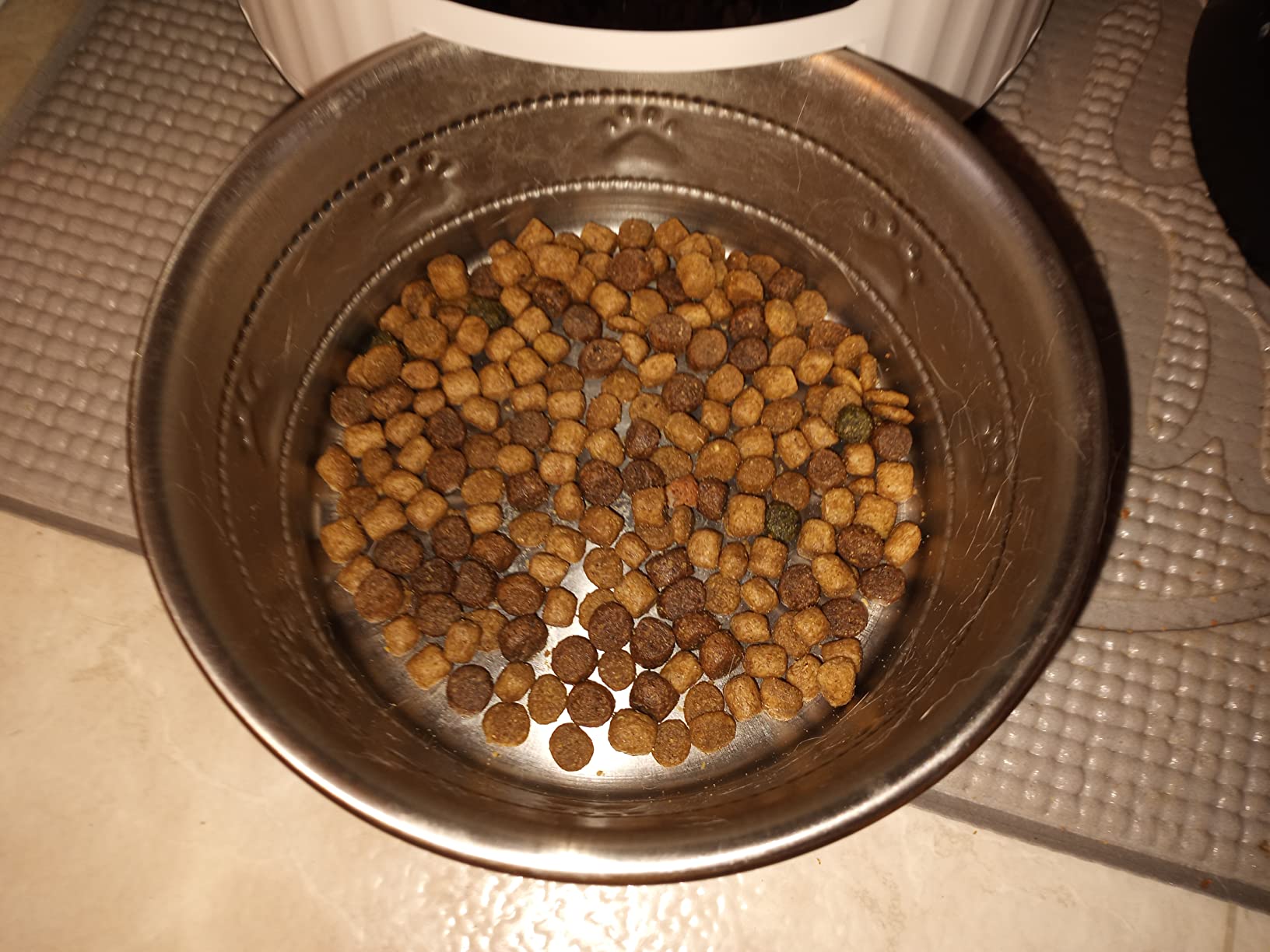 Petory Timed Automatic Cat Feeder - 4L Dry Food Dispenser for Cats and Dogs | With Desiccant Bag, Programmable Portion Control, Up to 6 Meals Daily, Dual Power Supply, 10-Second Voice Recorder customer photo 2