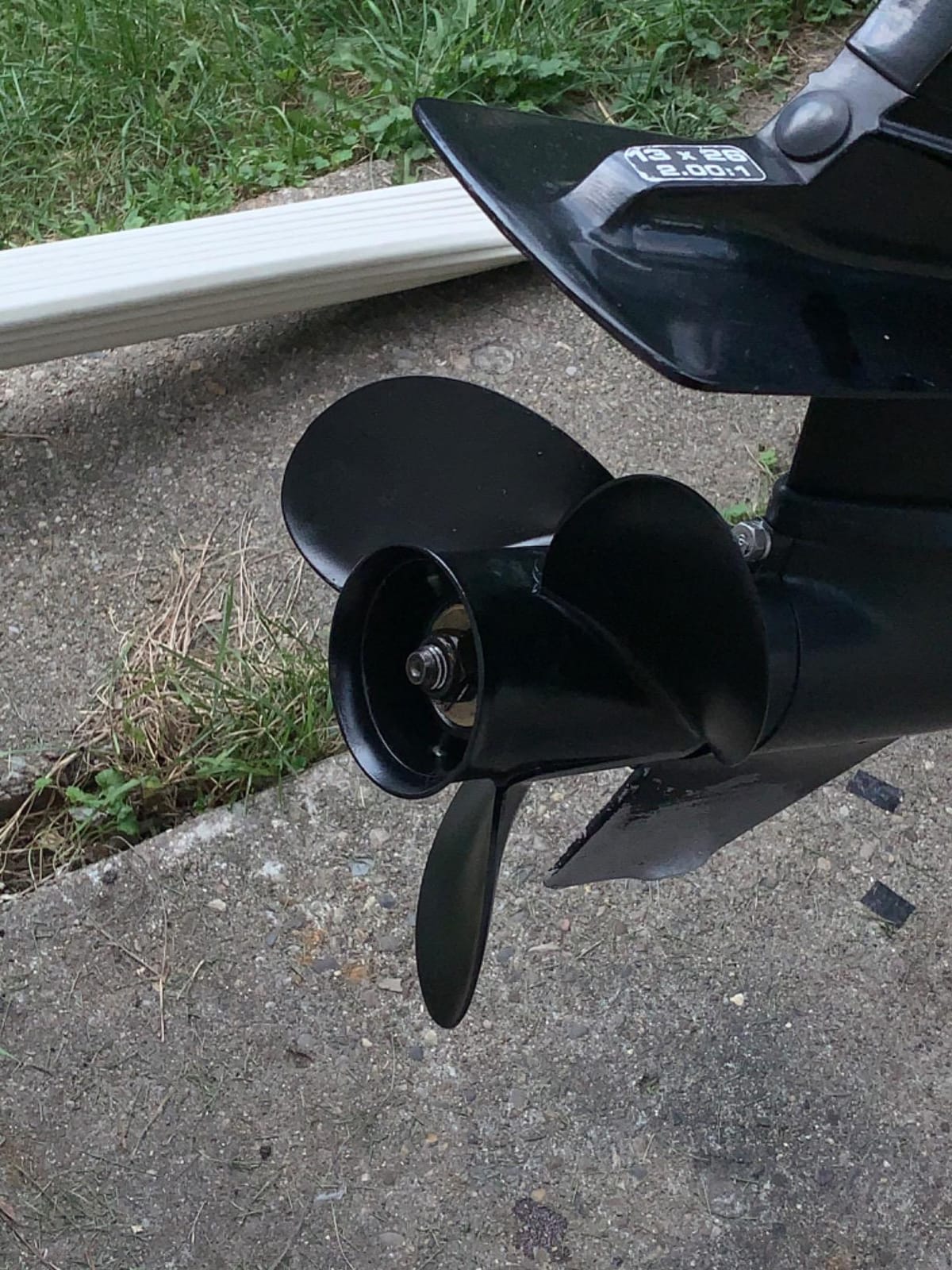 VIF Boat Propeller for Mercury 30-70hp 13 Spline | Aluminum Outboard Propeller for Mercury Engines 30-70hp 3-Blade RH customer photo 1