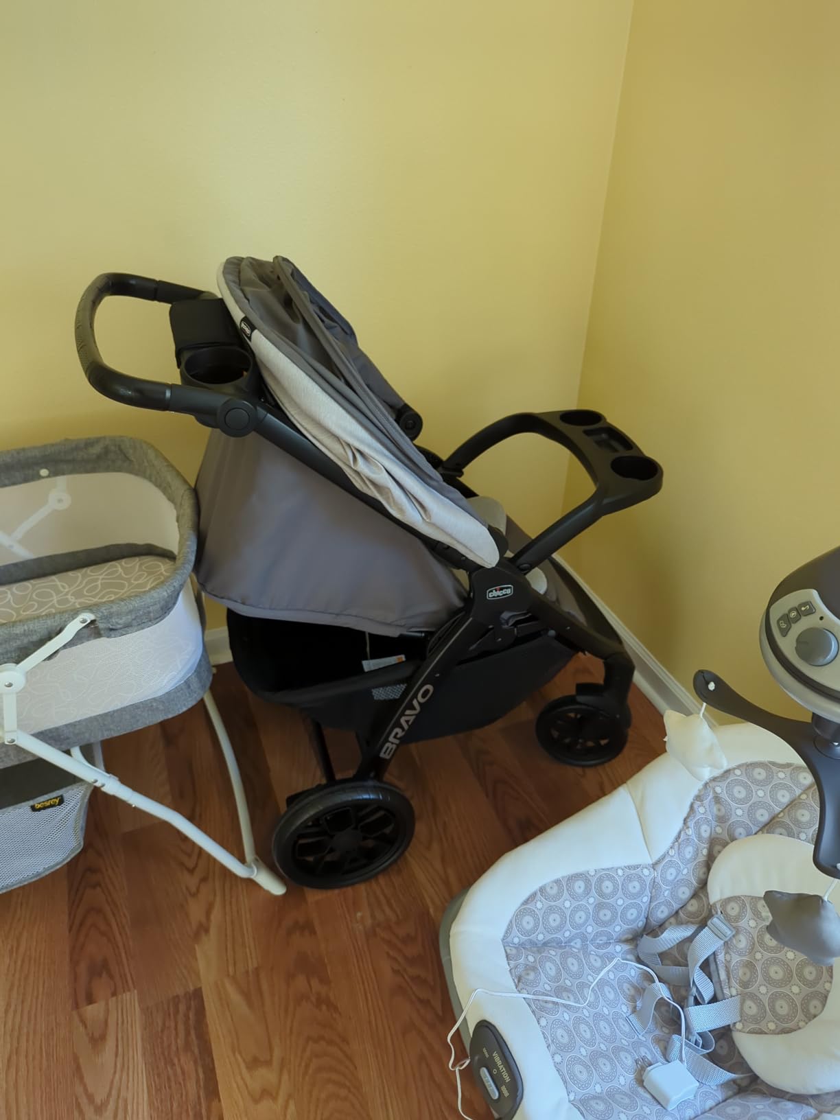 Chicco Bravo LE Stroller with Car Seat Compatibility, One-Hand Compact Fold, Pewter customer photo 1