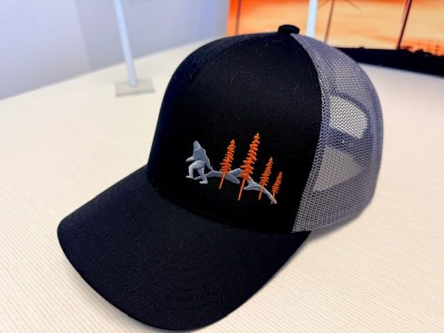 Larix Hats for Men, Trucker Hat Men, Wild Series, Breathable Mesh Snapback customer photo 2