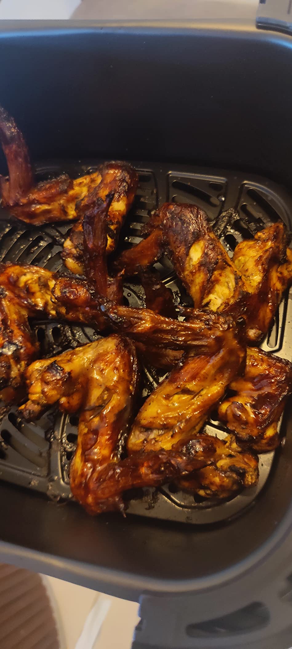 Gourmia Air Fryer - 8 Qt Extra Large Capacity, FryForce360º, Digital Display with 12 Presets, Roast, Bake, Broil, Dehydrate, Dishwasher Safe Accessories, Stainless Steel customer photo 1