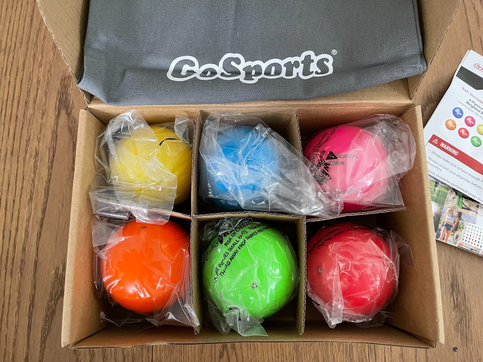 GoSports Plyometric Training Balls, 6 Pack - Standard or Advanced customer photo 1