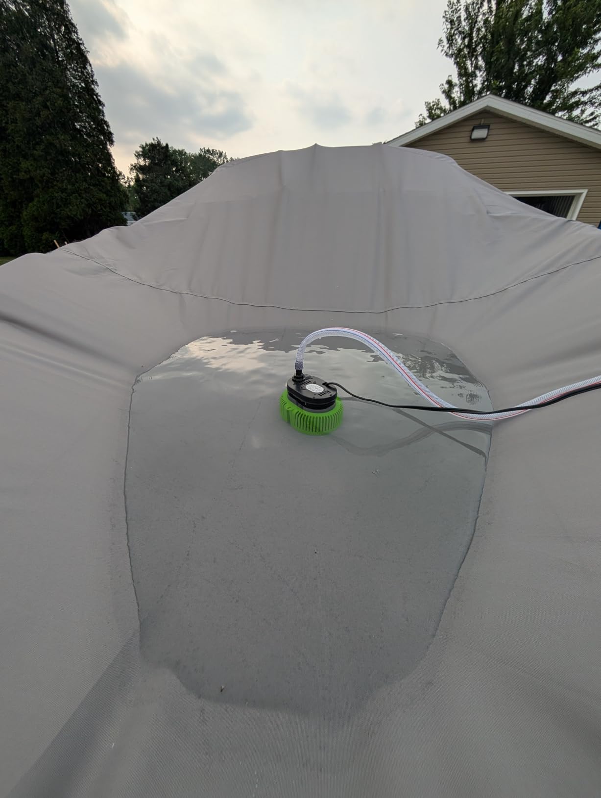 Waterproof 20-22FT Boat Cover, 1200D Heavy Duty Trailerable Cover | Marine Grade Oxford Fabric, UV & Tear Resistant, Double Stitching, Elastic Hem, Fits V-Hull/Ski Boat/Bass Boat/Fishing Boat customer photo 2