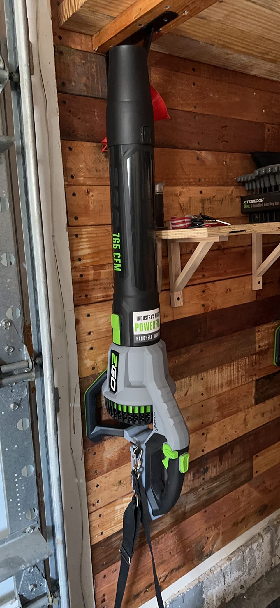 EGO POWER+ Cordless Electric Leaf Blower, 765 CFM, With Battery - LB7654 customer photo 1