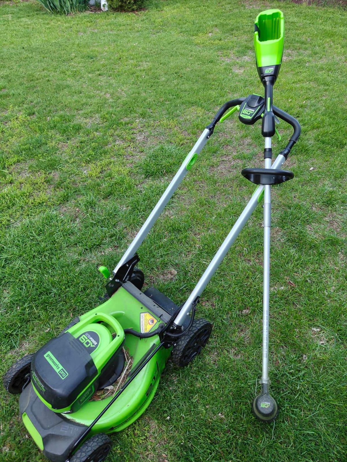 Greenworks 60V 21in Self-Propelled Lawn Mower customer photo 1