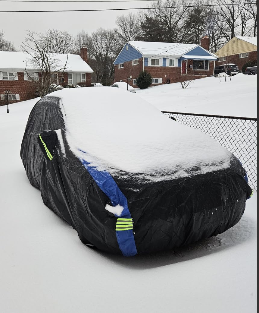 Avecrew Car Cover Waterproof All Weather for SUV (182