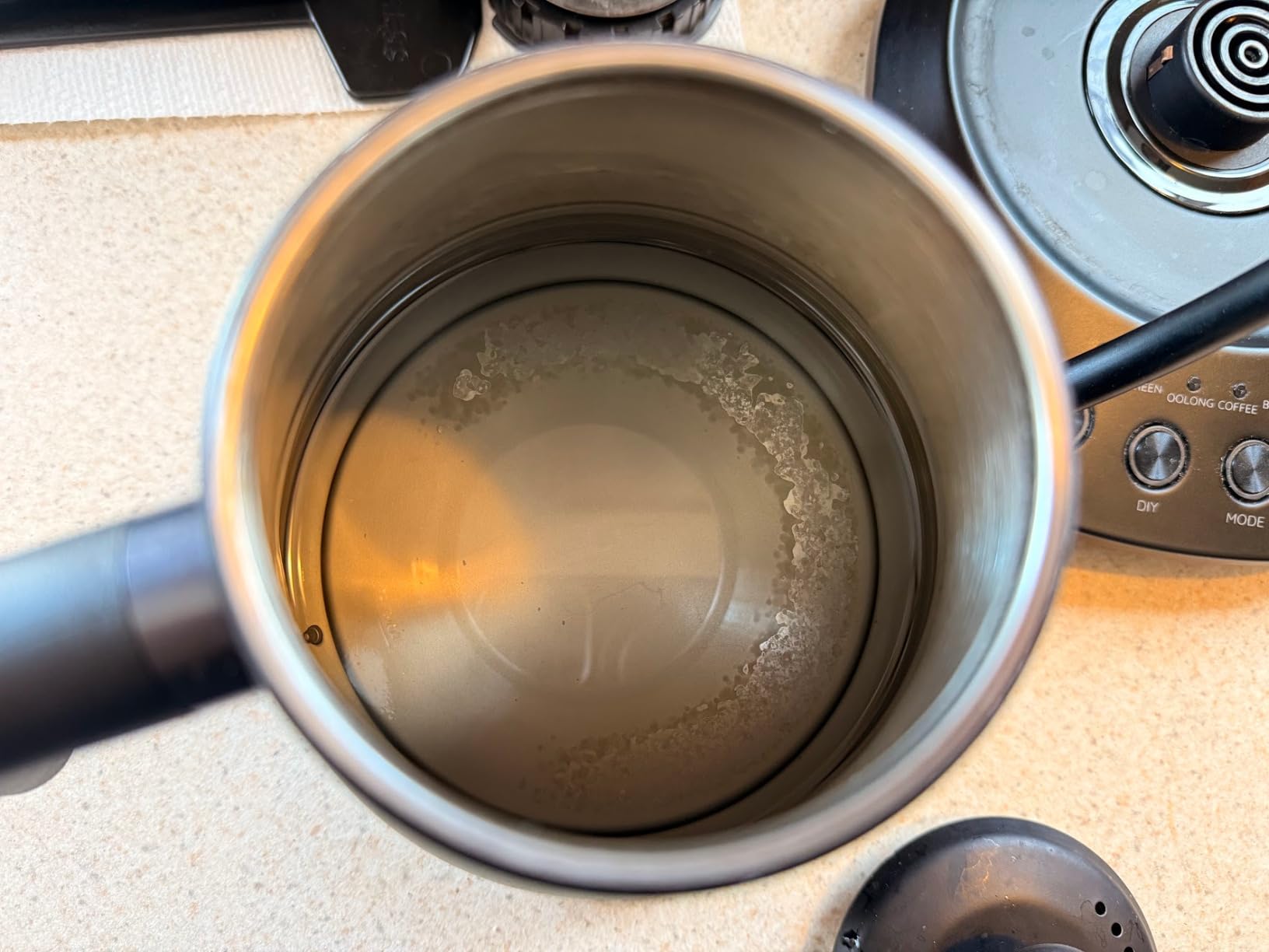 Govee Smart Electric Kettle, WiFi Variable Temperature Gooseneck Tea Kettle | Pour Over Kettle and Electric Tea Kettle, Alexa Control, 1200W Quick Heating, All Stainless Steel, 0.8L Matte Black customer photo 2