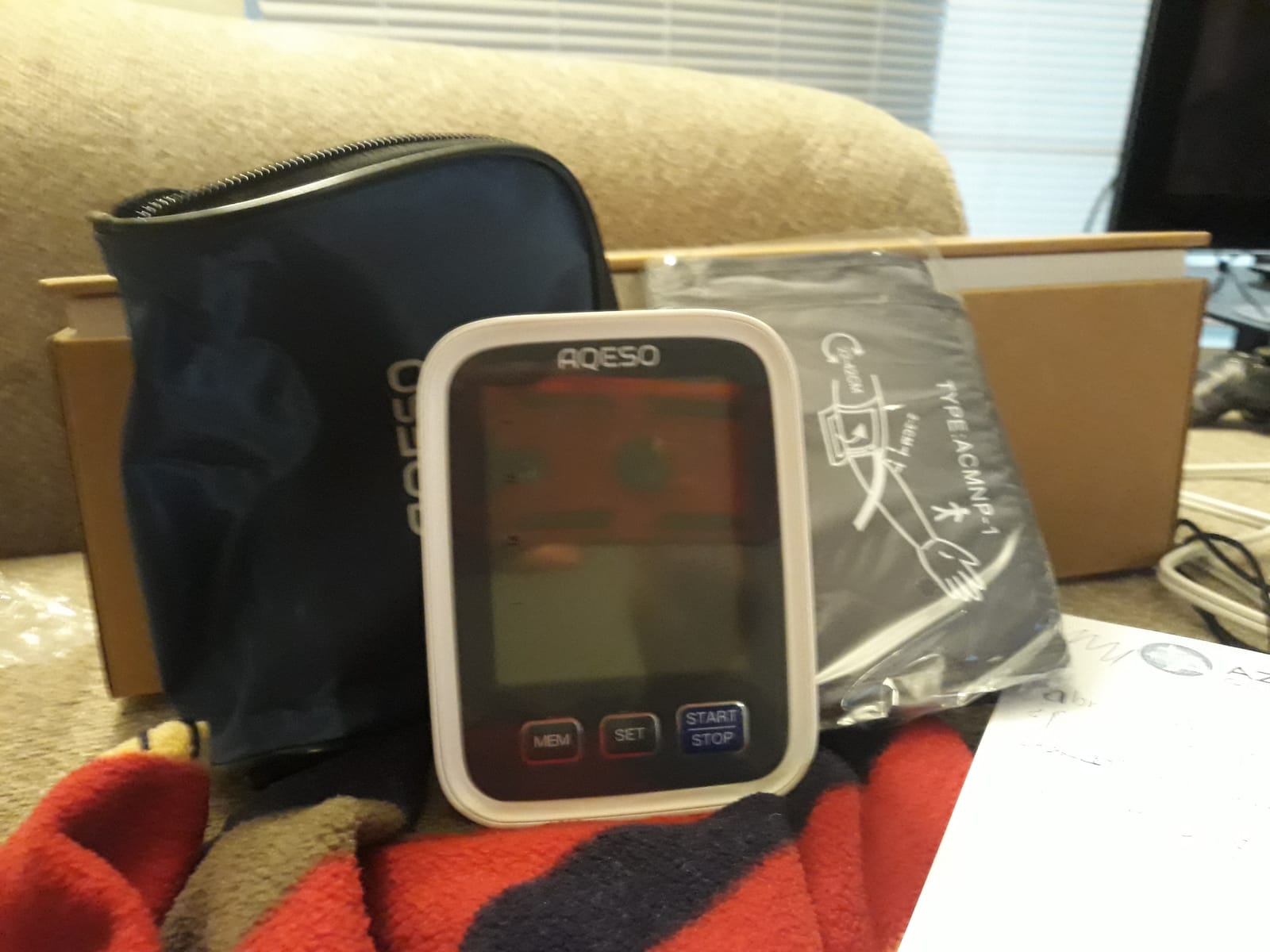 Blood Pressure Machine Upper Arm, 2 Size Cuffs Fit Arms from Medium 9