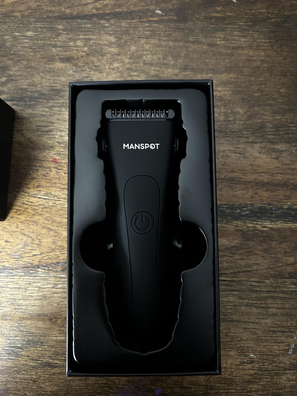MANSPOT Manscape Groin & Body Hair Trimmer for Men & Women | Hypoallergenic Replaceable Ceramic Blade & 4 Guards, Electric Ball Pubic Trimmer & Shaver, IPX7 Waterproof, Wet/Dry Use customer photo 1
