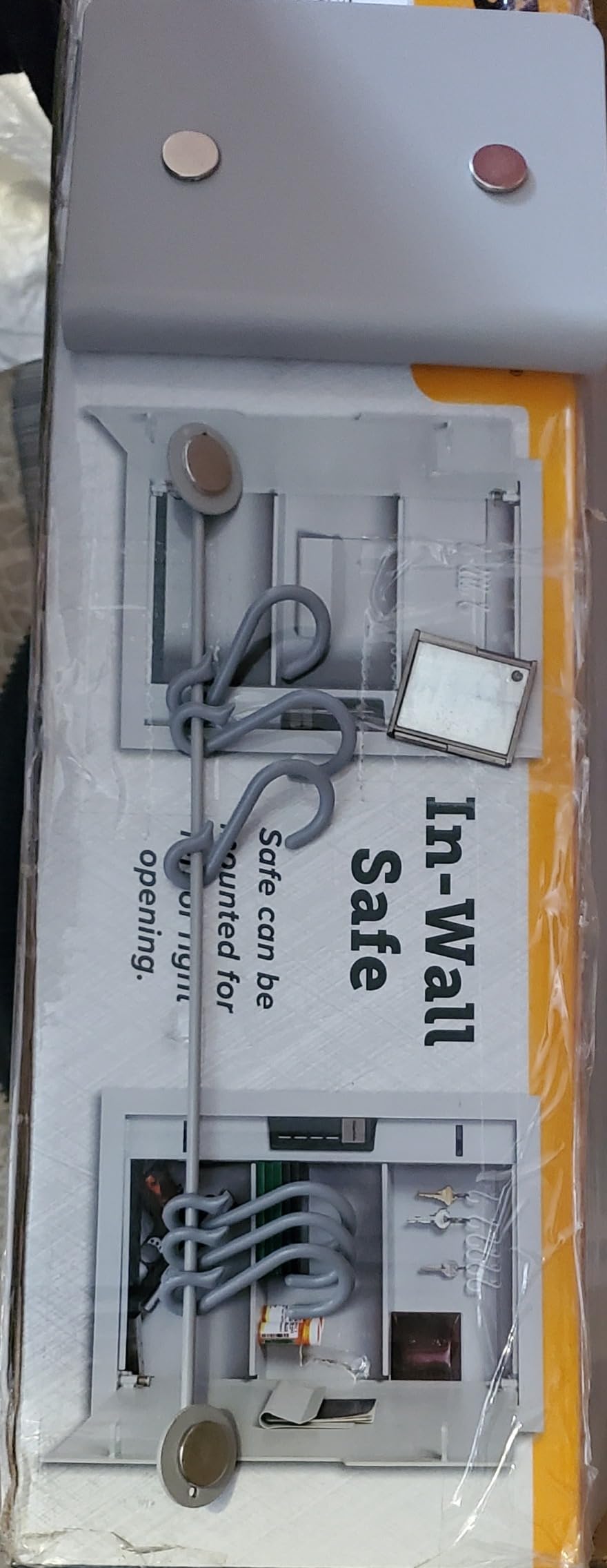 SnapSafe in Wall Gun Safe and Money Safe - Hidden Safe Provides Security for Your Firearms & Valuables, Keypad Entry customer photo 1
