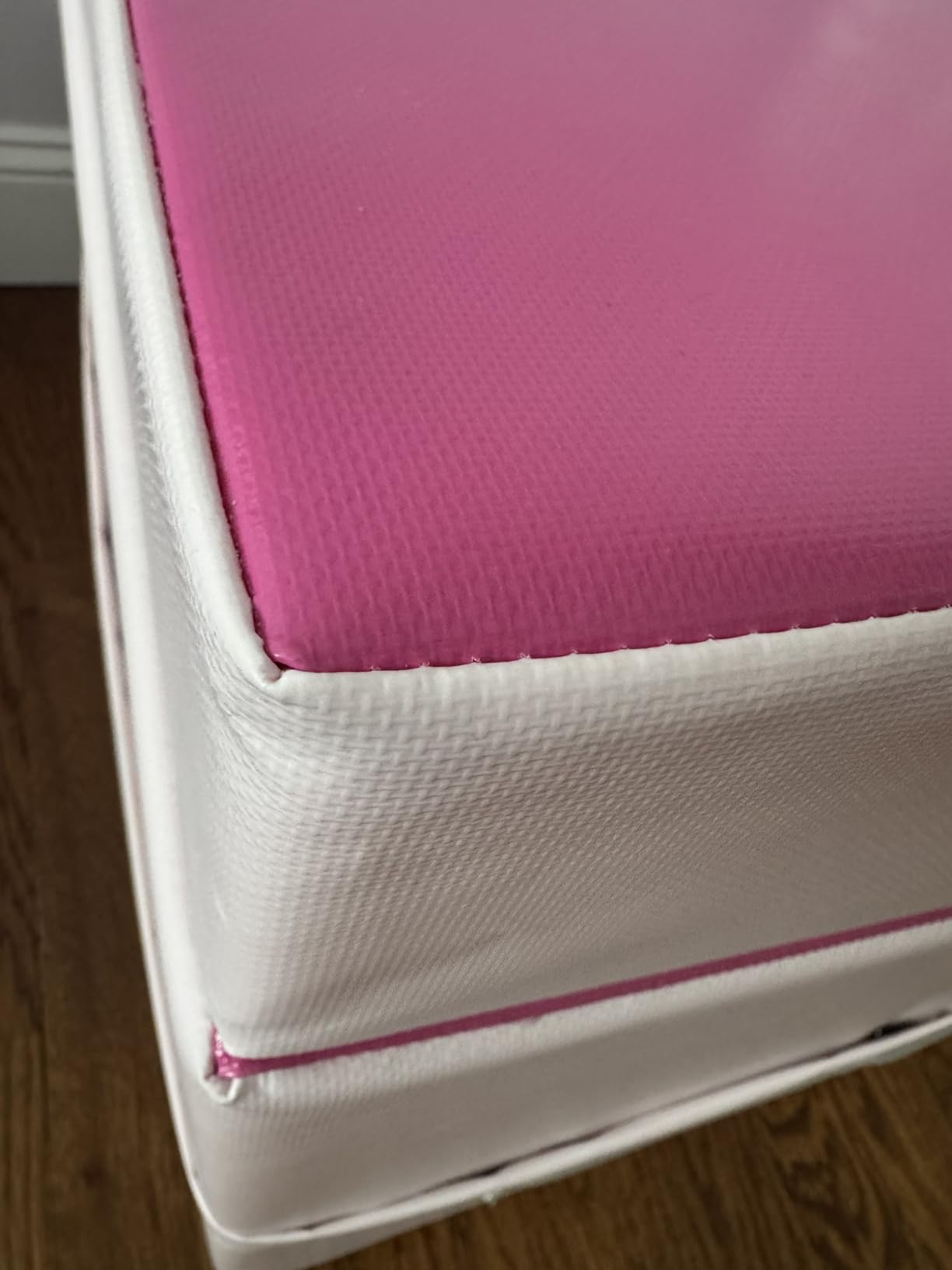 Matladin Incline Gymnastics Wedge Mat, Folding Gymnastics Mat for Kids Girls Home Training Exercise customer photo 1
