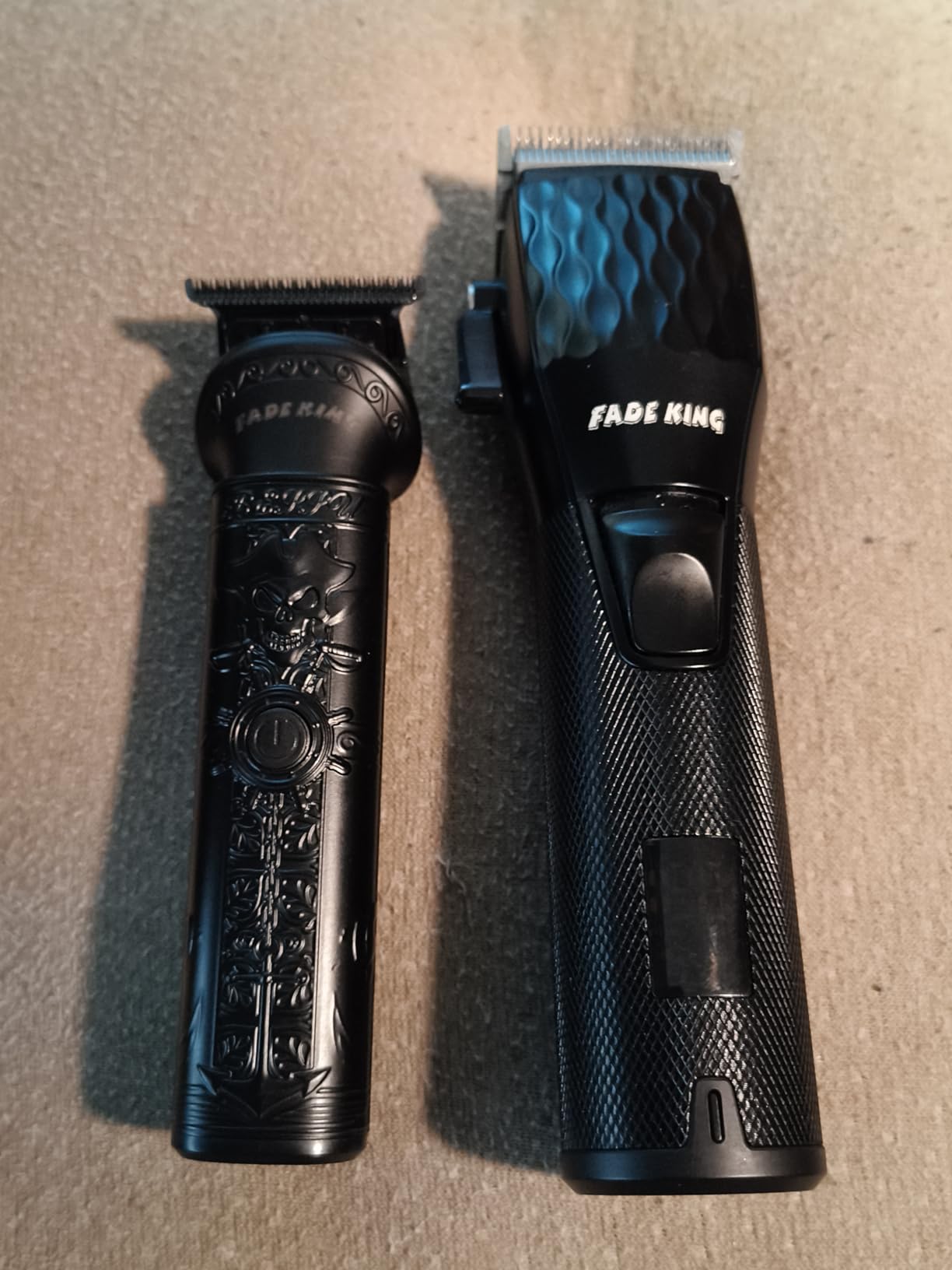 FADEKING Professional Hair Clippers for Men, Cordless Clipper & Trimmer Kit | 7000RPM High-Speed Motor, Barber-Grade Fade Clippers, Ultra-Thin Fade Blade, Ceramic Moving Blade, T-Blade Trimmer customer photo 2