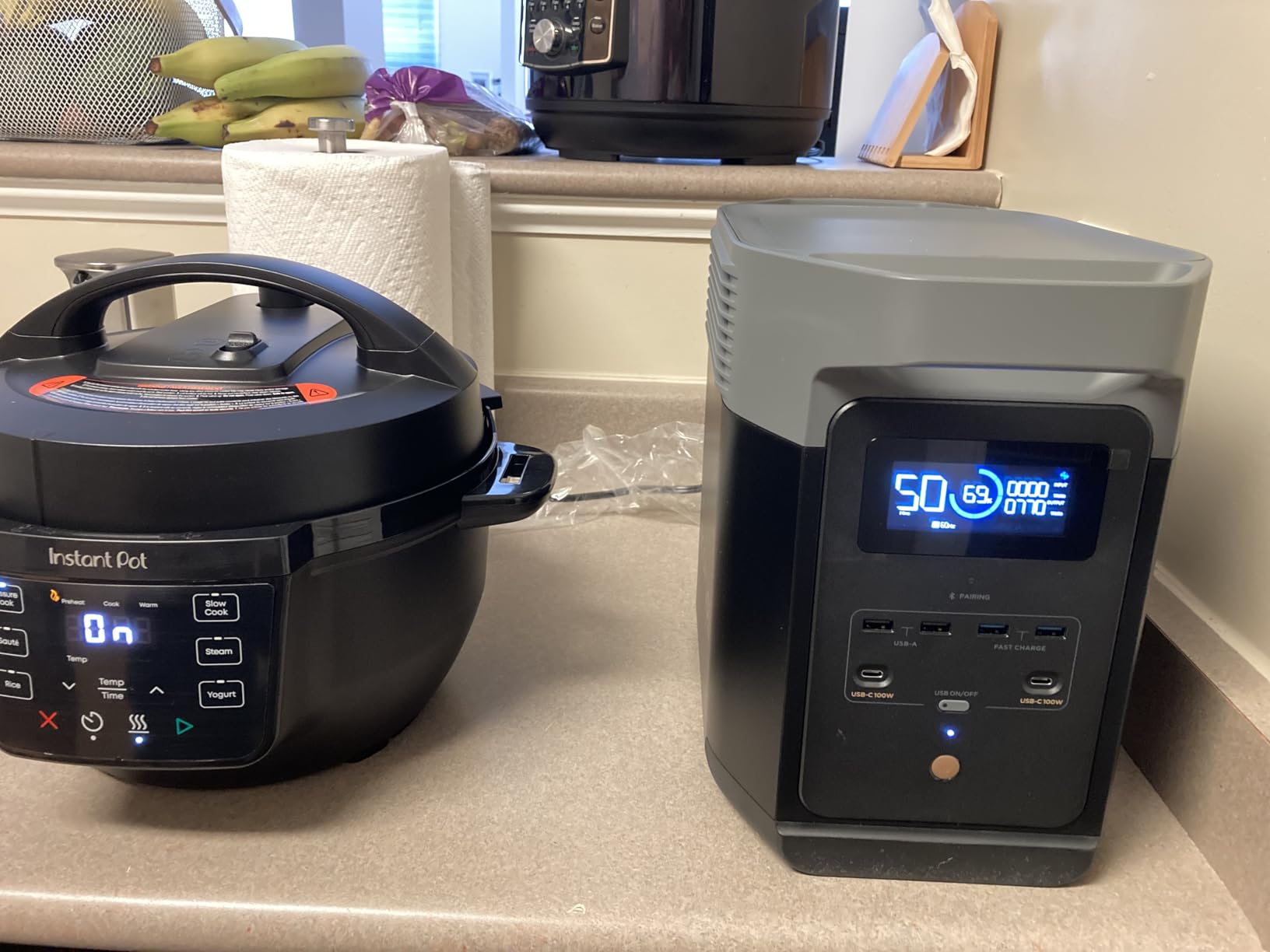 Instant Pot 6QT RIO 7-in-1 Multi-Cooker, Pressure Cooker, Slow cook, Sauté, Steam, Rice Maker, Yogurt, & Warmer, Black, 6 Quarts customer photo 1
