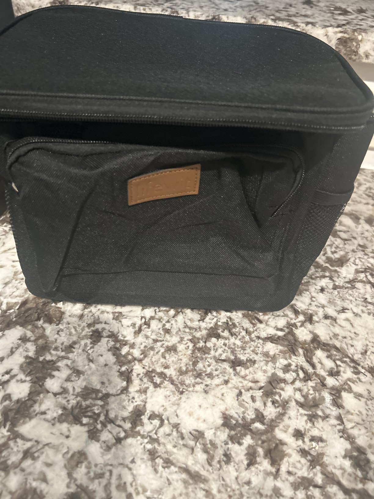 Lifewit Medium Lunch Bag, Insulated Lunch Box, Soft Cooler Cooling Tote for Adult Men Women, Black 12-Can (9L) customer photo 2
