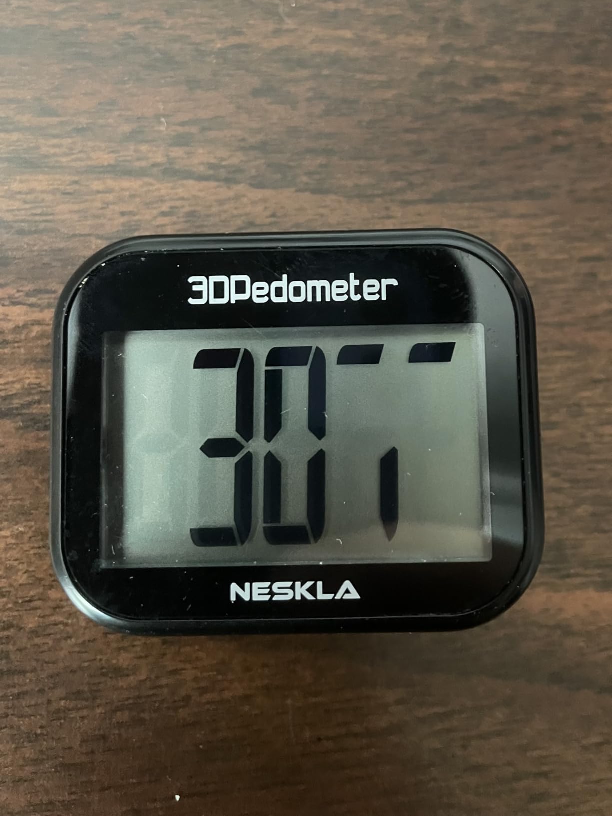 NESKLA 3D Pedometer, Simple Step Counter with Large LCD Display for Walking customer photo 2