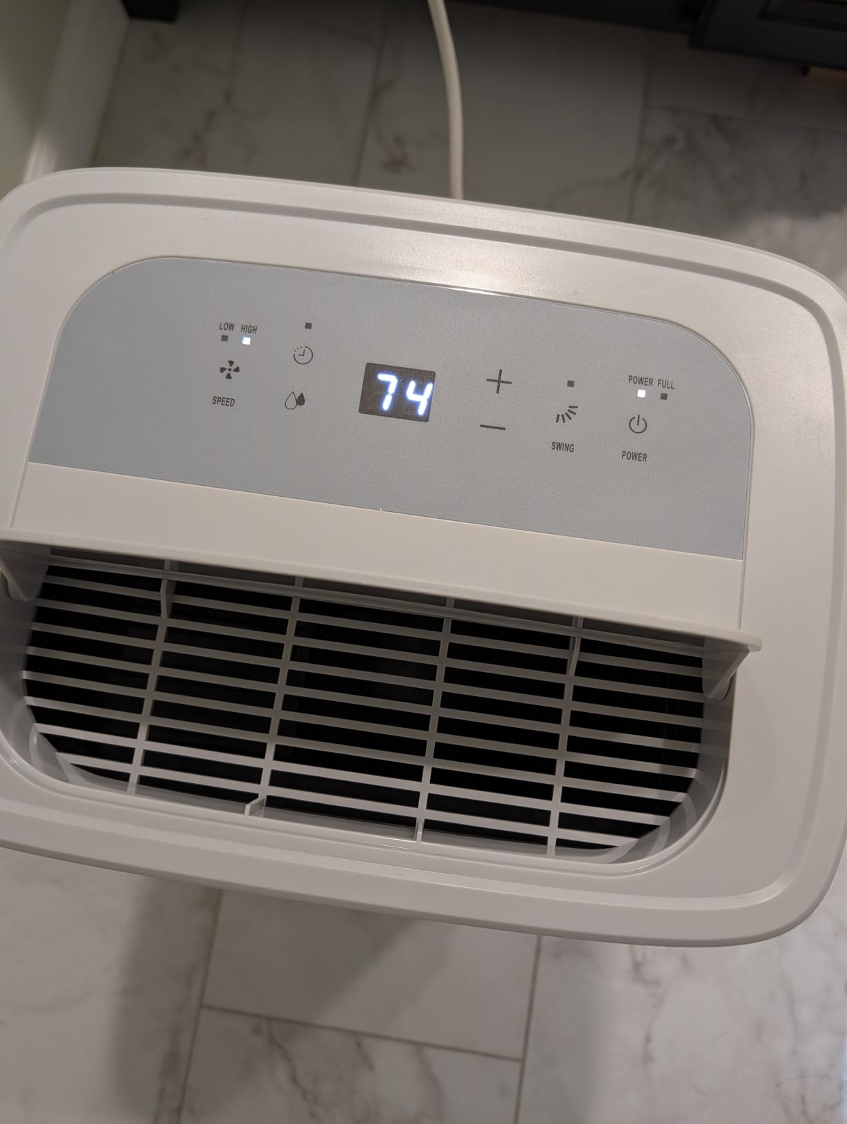 Waykar 80 Pints 5000 Sq. Ft 2025 Energy Star Dehumidifier for Basement | 90 degree Auto Swing, 30%-80% Humidity Control for home, Continuous drainage support, Whole-House Dehumidification, Auto-defrost customer photo 1