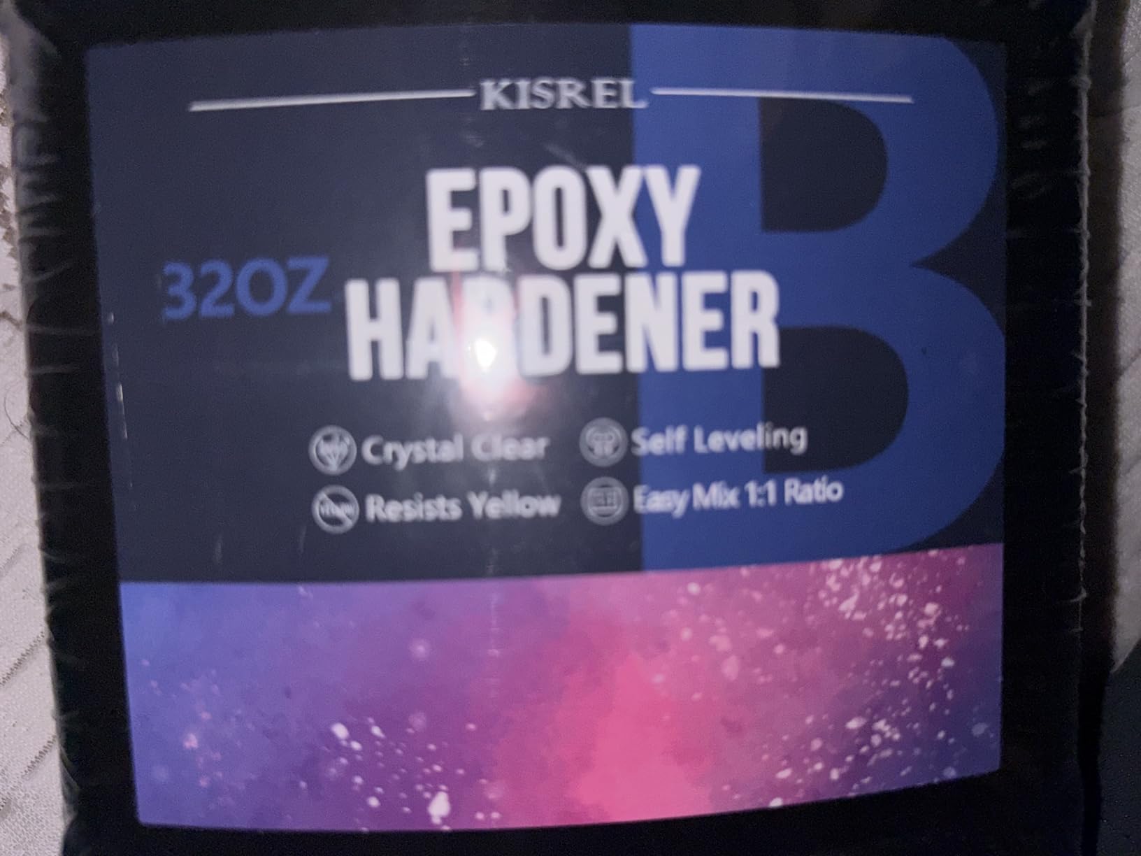 64OZ Epoxy Resin Kit, Clear Resin No Yellowing No Bubble for Molds & Craft | Clear Epoxy Resin Kit, Casting Resina for Jewelry Making, Wood & Molds (32OZ x 2) customer photo 1