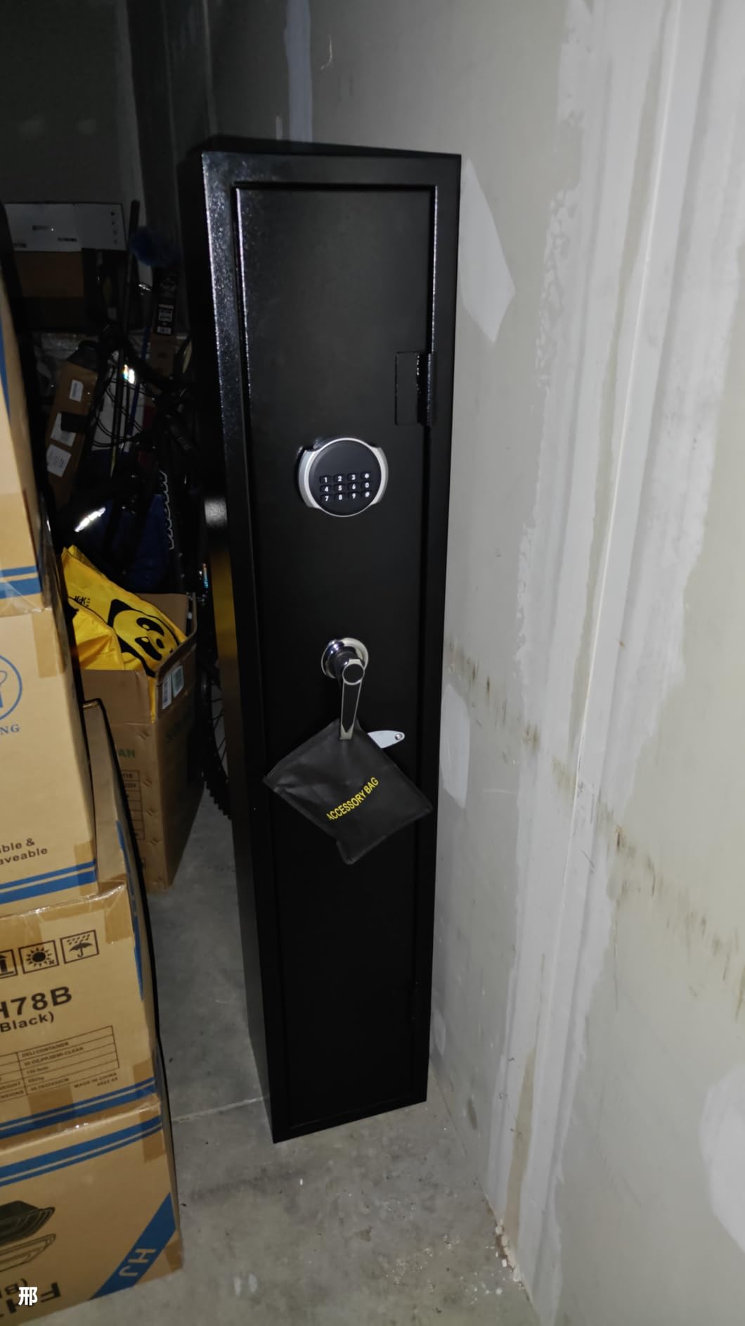 KAER 2-3 Long Gun Safe for Rifles and Pistols, Assembled Rifle Safe for Home, Gun Cabinet for Shotguns, Quick Access, Digital Lock, Removable Rifle Rack, Adjustable Shelves, Sensor Light, Alarm System customer photo 2