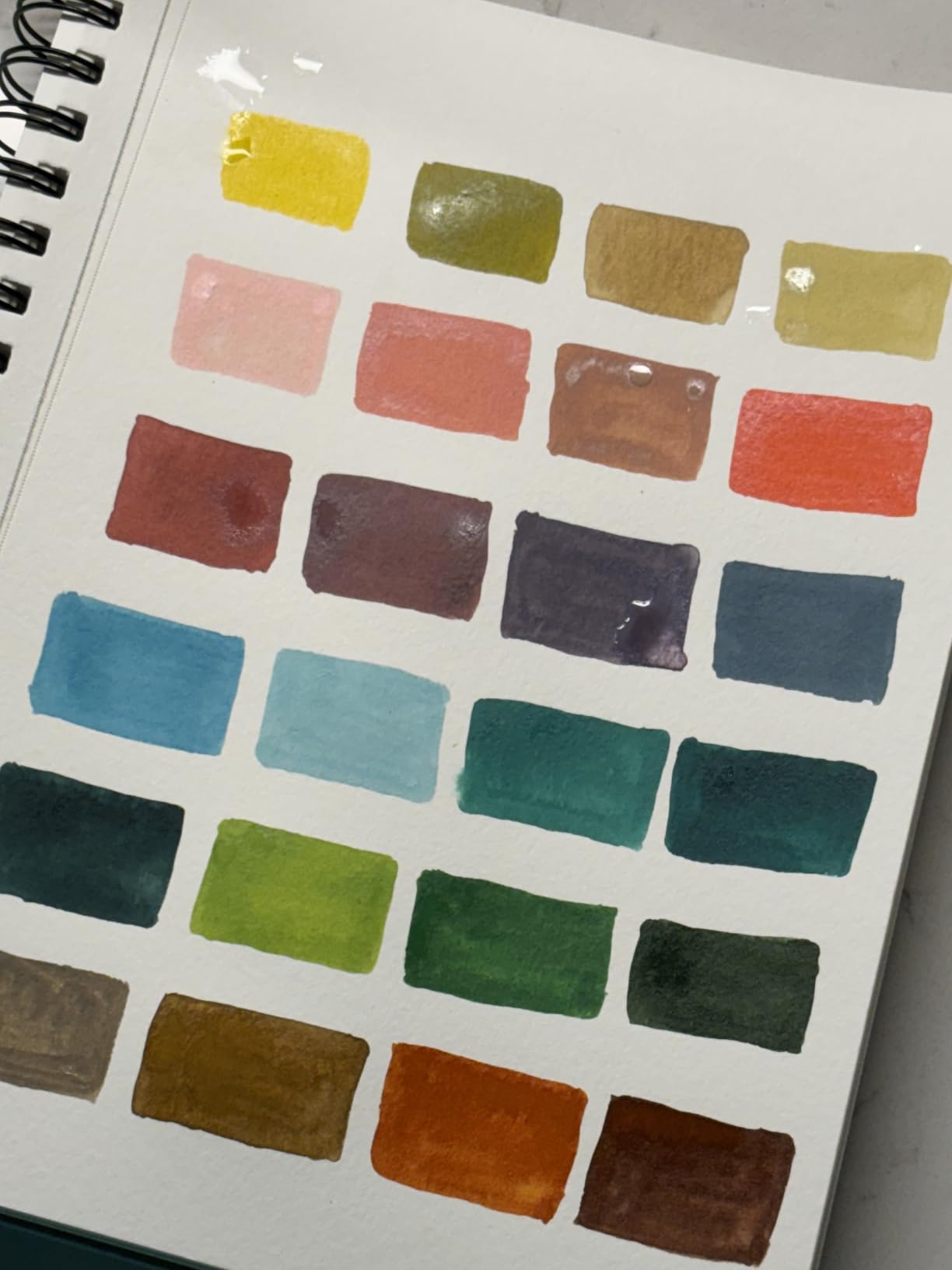 Kuretake GANSAI TAMBI Watercolor Paint Set 24 Colors II - Art Nouveau, Professional-Quality Art Supplies for Artists Adult Painting Sketching, Non-Toxic, Made in Japan customer photo 1