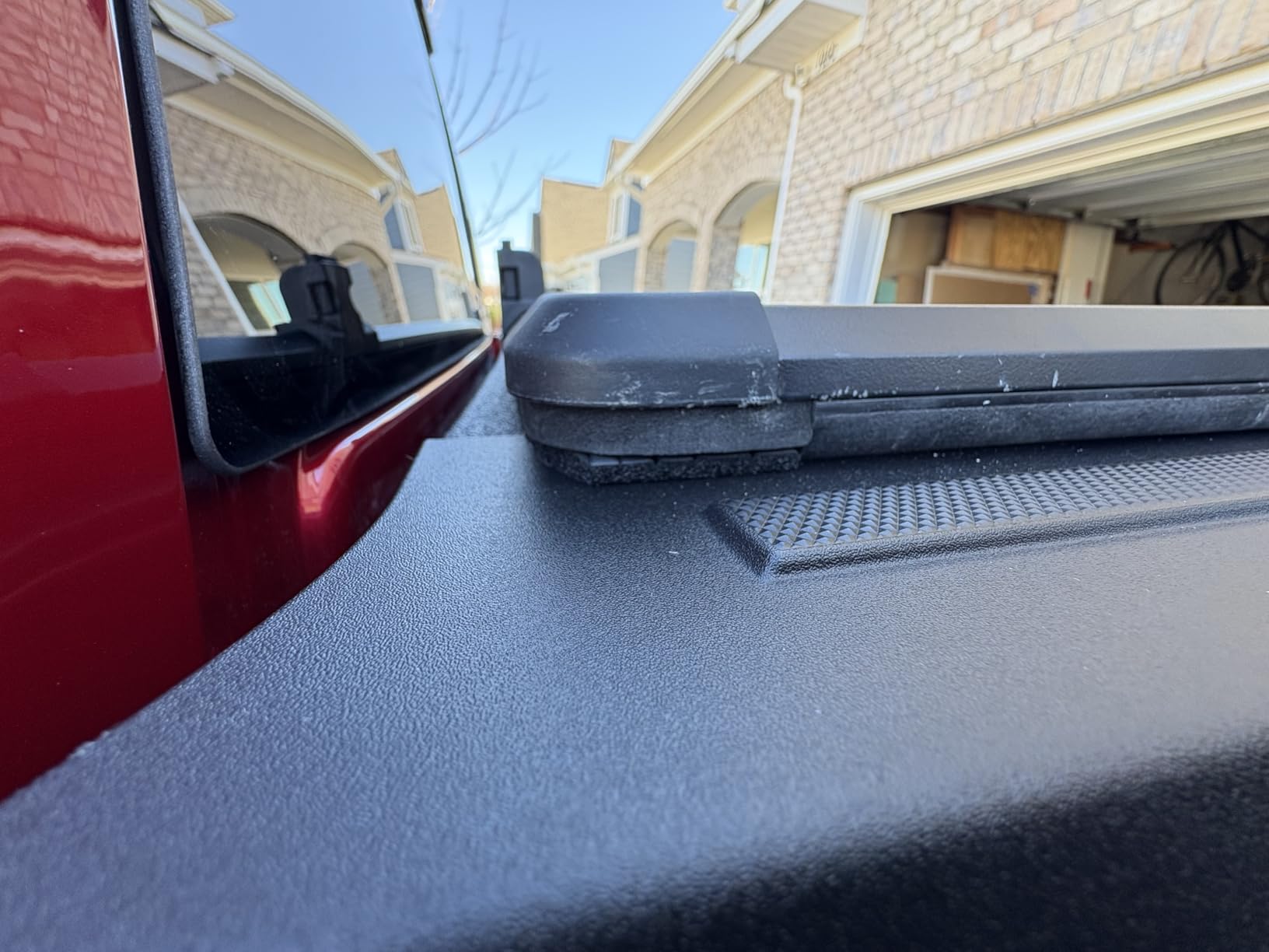 Tutel Hard Shell Folding Truck Bed Tonneau Cover | Fits 2015-2026 Ford F150 5'5