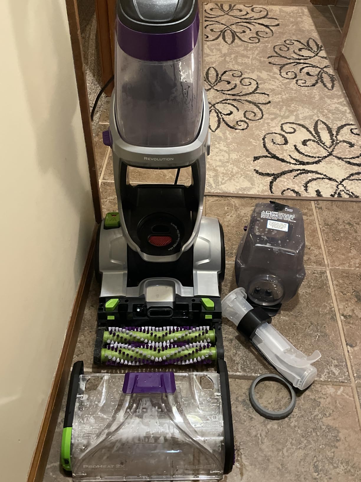 BISSELL ProHeat 2X Revolution Pet Pro Plus Carpet Cleaner, 3588F | Dual Dirt Lifter Powerbrush; hose & tool attachment; pet upholstery tool; upright deep cleaner customer photo 1