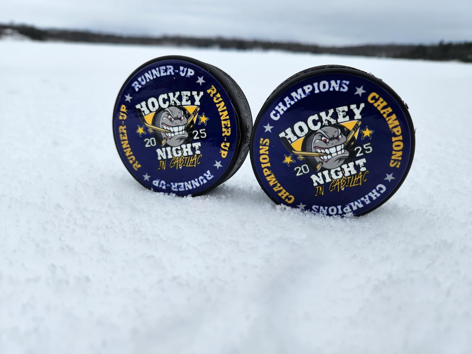 TronX Ice Hockey Pucks Bulk - Case of 100 Hockey Pucks - Official Regulation 6 oz. Standard Size and Weight for Game and Practice customer photo 2