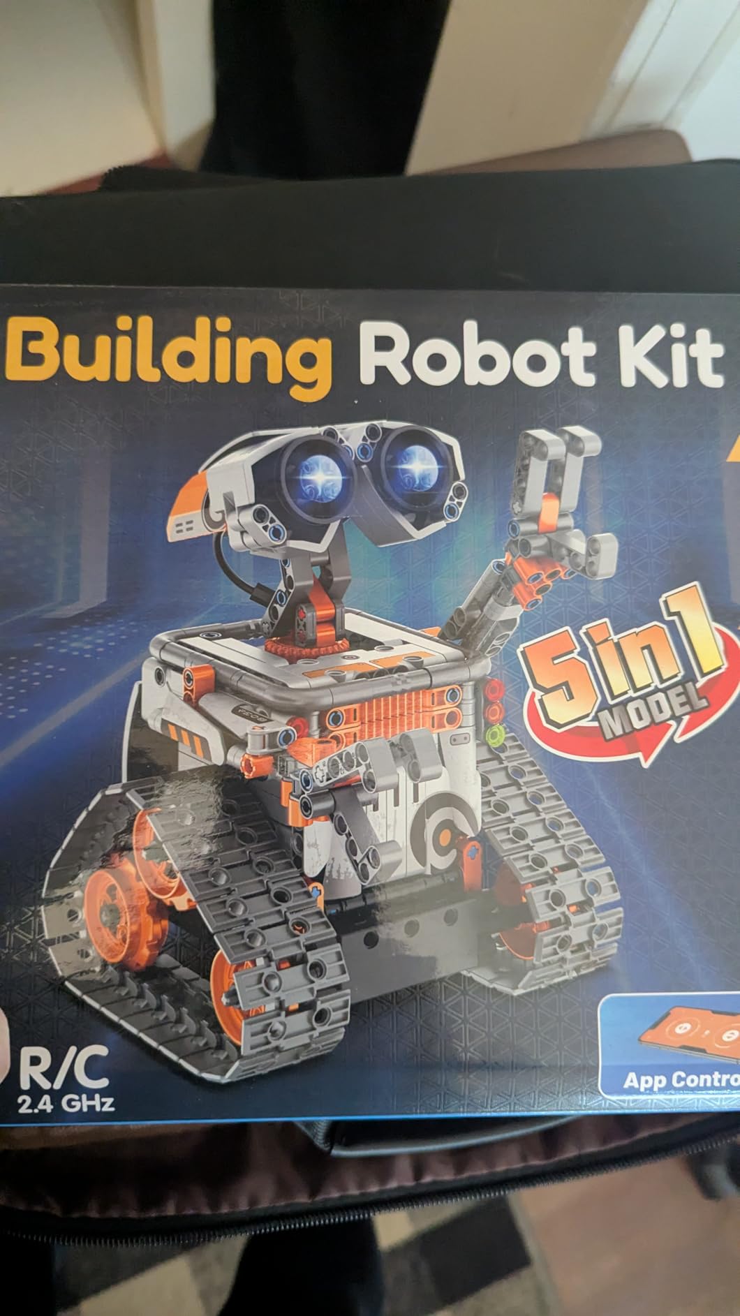 Sillbird STEM Robot Building Kit with Remote Control Gifts for Boys 8-13 | Coding Robotic Set, Educational Birthday Gifts, App-Controlled, Buildable 5in1 Models, Rechargeable Toys for Kids, 488 Pieces customer photo 1