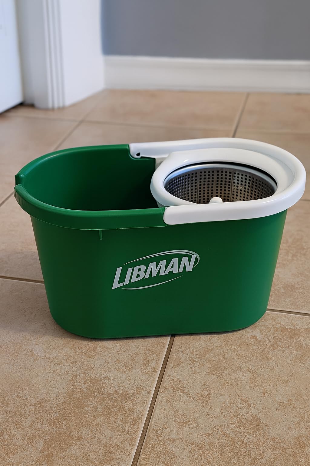 Libman Tornado Spin Mop System with Bucket & Wringer, 1 Refill Head | Microfiber spin mop customer photo 1