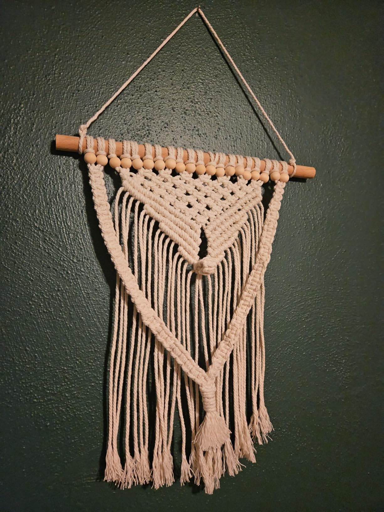 MIGO Creates DIY Macrame Kit for Beginners with 9 Macrame Projects Ebook, 115 Pcs Macrame Supplies & 220yd Cotton Yarn | Create Unique Bohemian Decor Craft Projects! Perfect DIY Crafts for Adults! customer photo 2