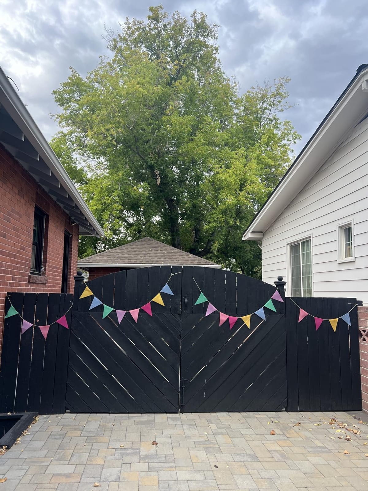 Pennant Banner Flags Pastel - GREATRIL Colorful Triangle Banners for Birthday Easter Classroom School Carnival Garland Outdoor Burlap Bunting Party Decorations 4 Strings customer photo 2