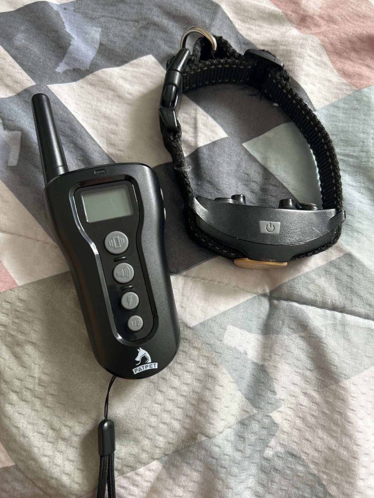 PATPET Shock Collar for Large Dog - Rechargeable Dog Training Collar with Remote for Medium Large Dogs, 1000Ft Remote Range, 3 Training Modes, IPX7 Waterproof customer photo 2