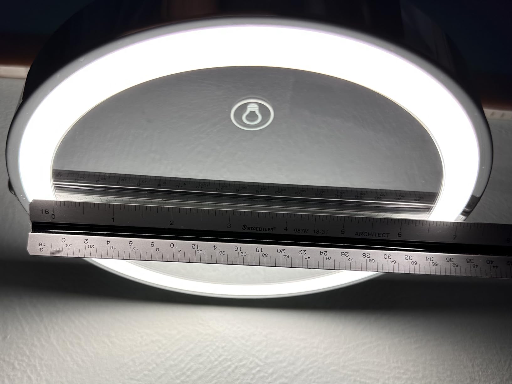 DEIOVWXS Makeup Mirror, Rechargeable Vanity Mirror with 3 Lights, 1X/10X | Adjustable Brightness, 3000mAh, Double-Sided, Gift for Mom, Women, Wife, Girls, Dorm Room Essential customer photo 1