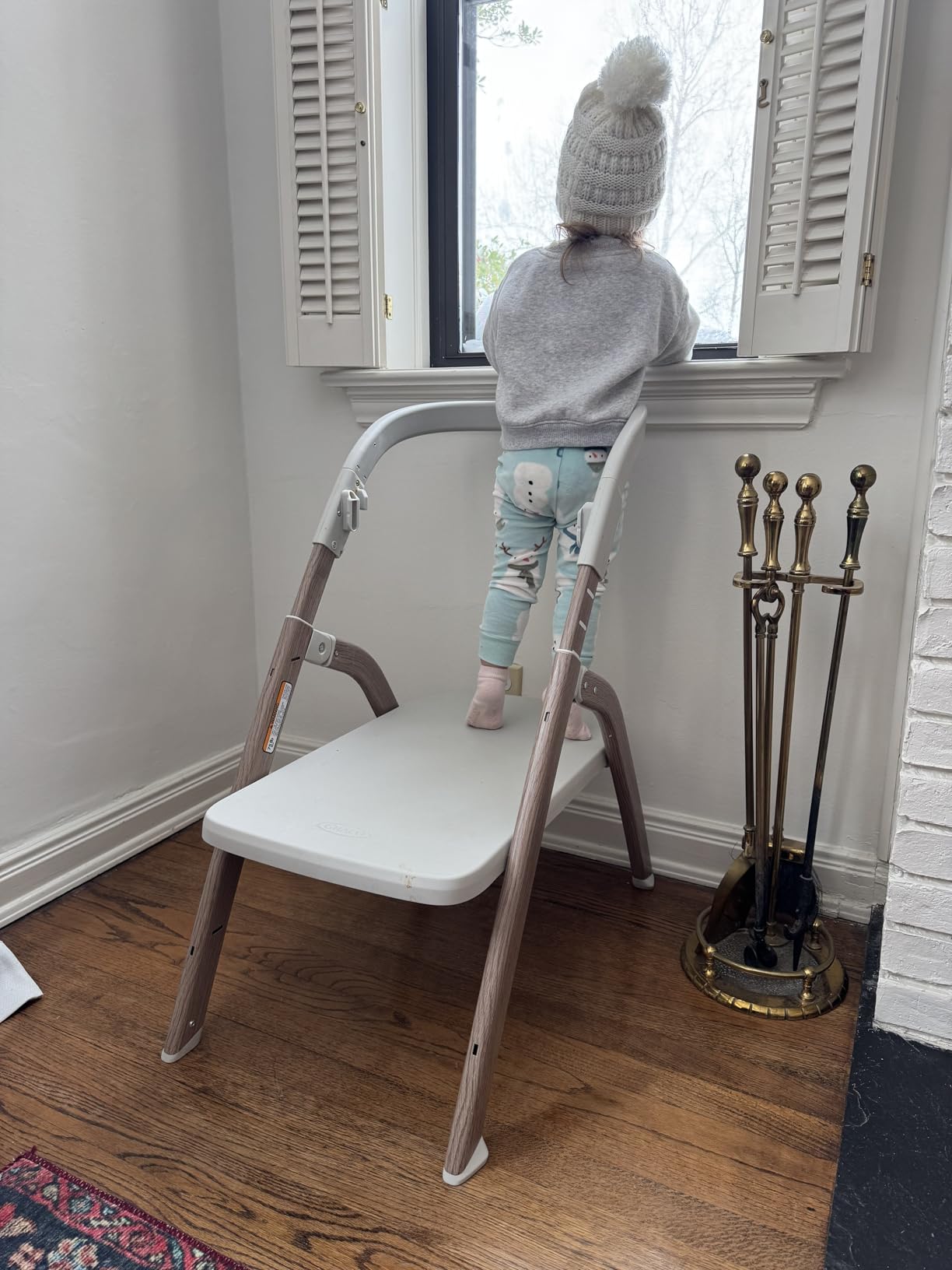 Graco EveryStep 6 in 1 High Chair, Babies and Toddlers Portable Slim High Chair with 6 Growing Stages from Infant to Toddler Seating, Convenient for Dining Time, Featured Design in Misty customer photo 2
